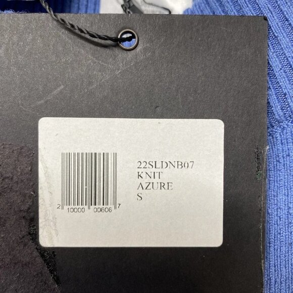 Cordova Womens Roll Neck Azure Stripe Knit Top & Matching Pants - Picture 3 of 12